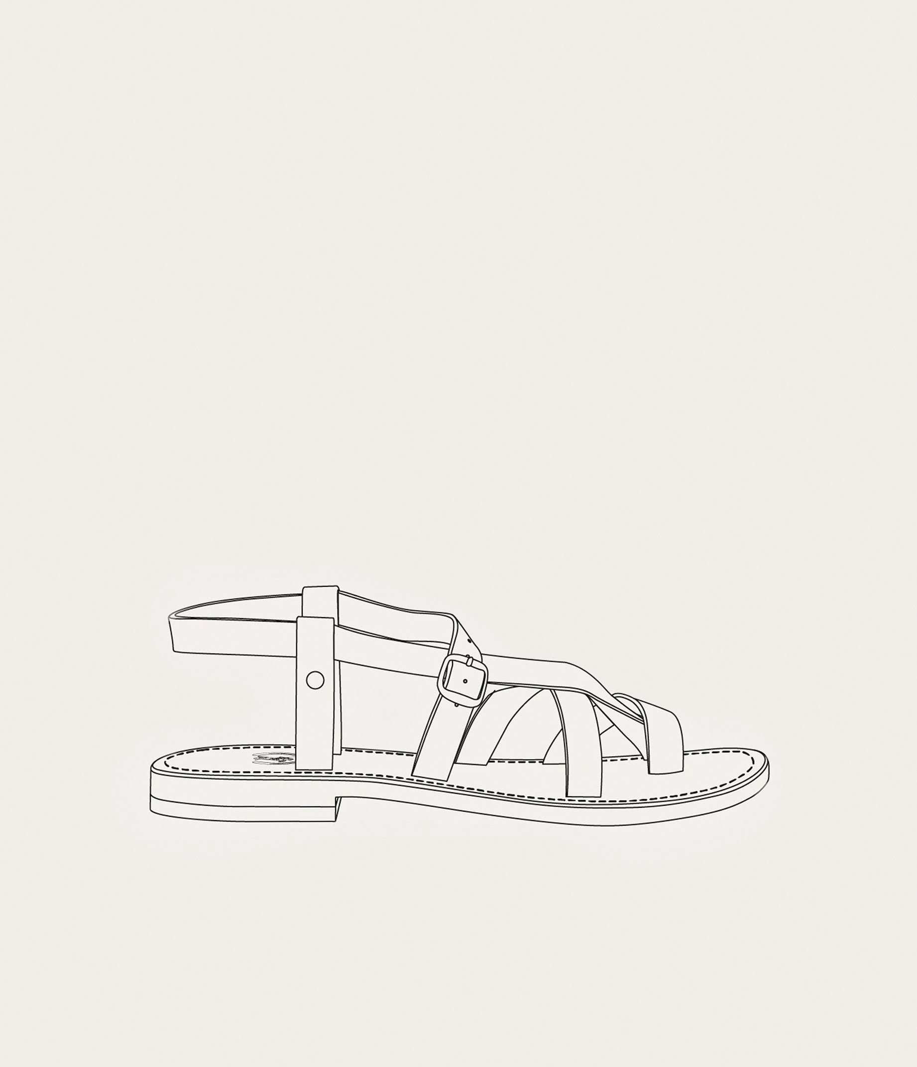 Croisette Women's Customizable Sandal