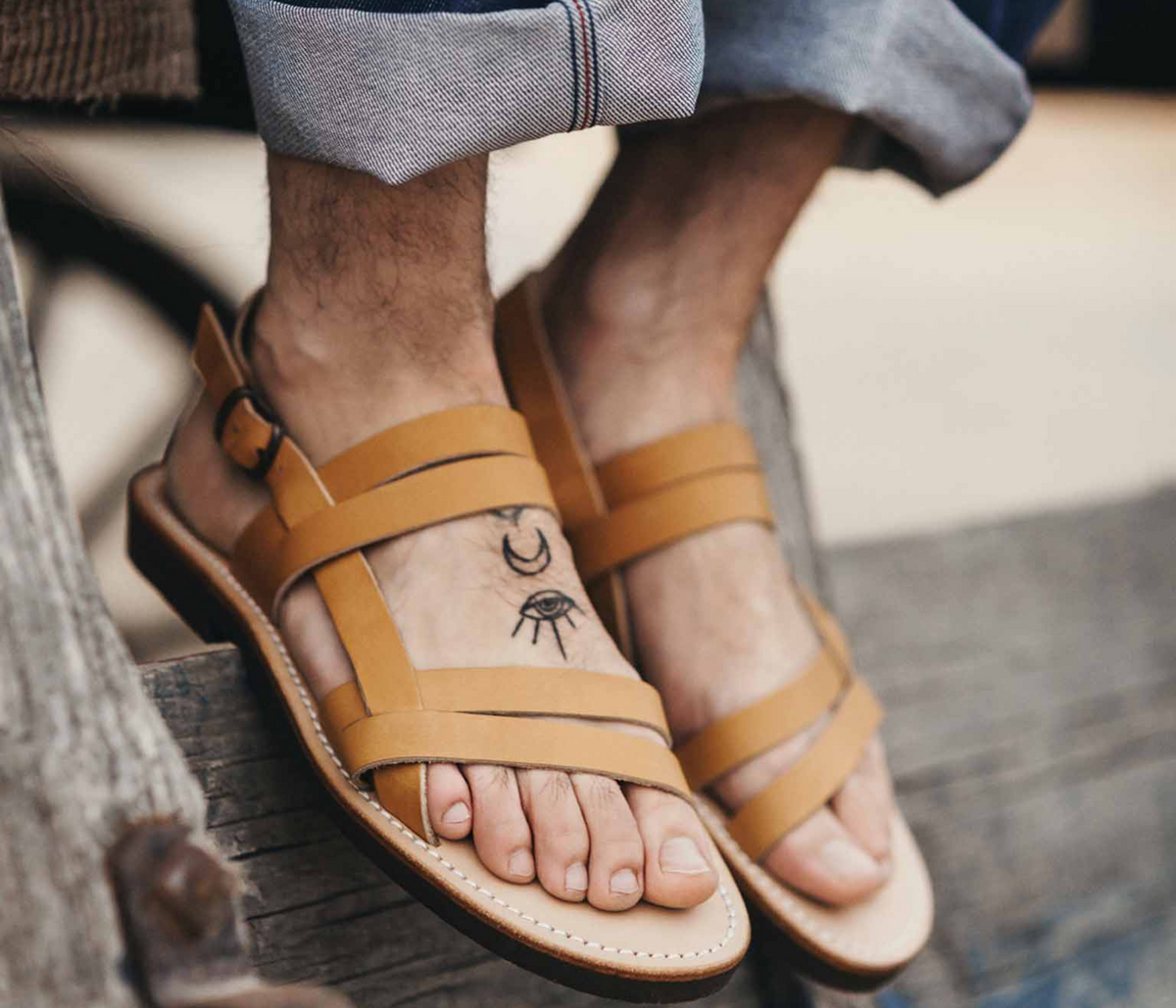 Apt Men's Sandal Natural