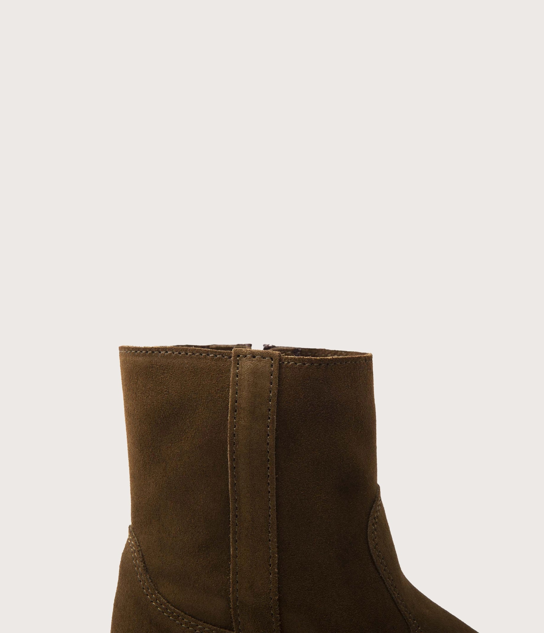 Elie Bottine velours Olive