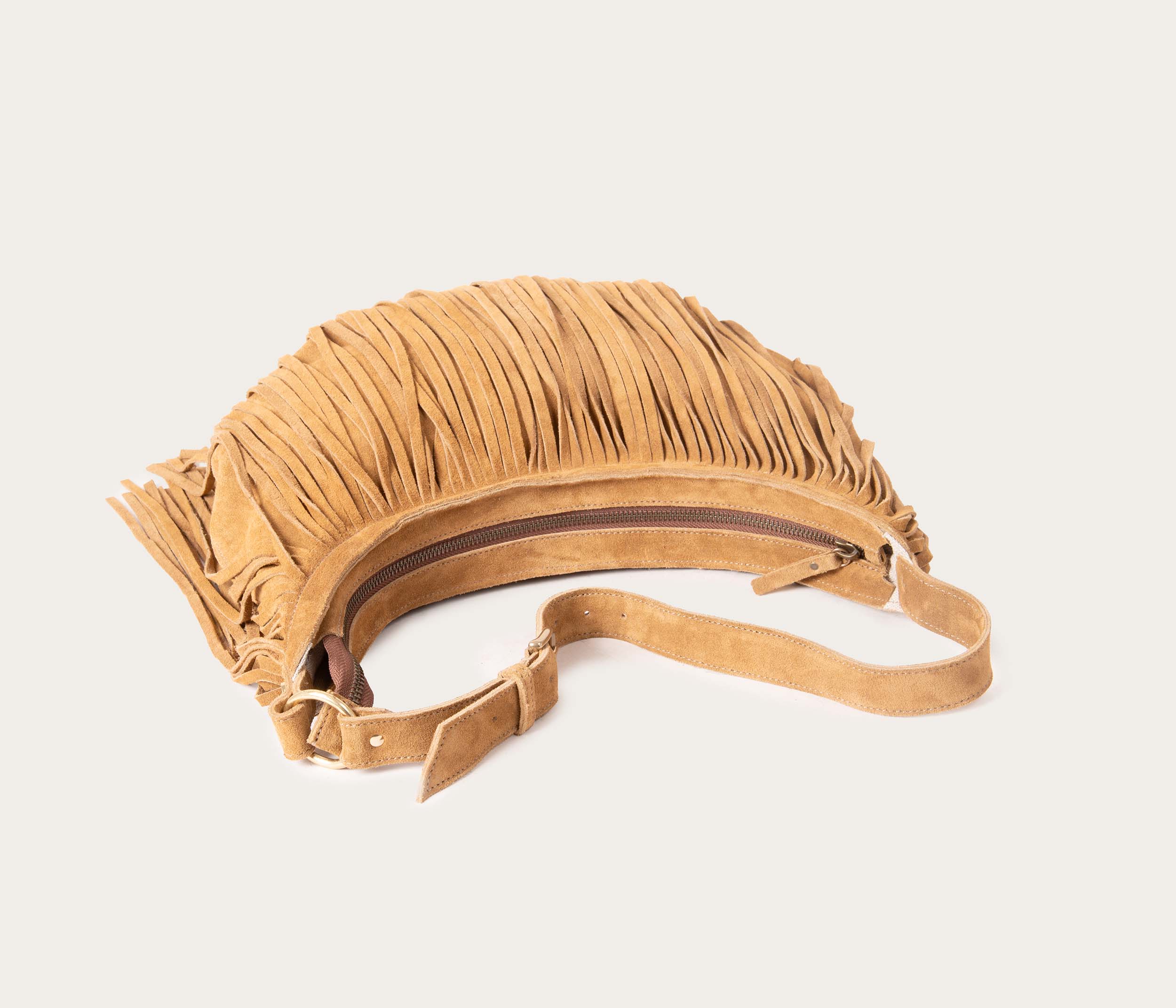 Sac Félix Velours Havane