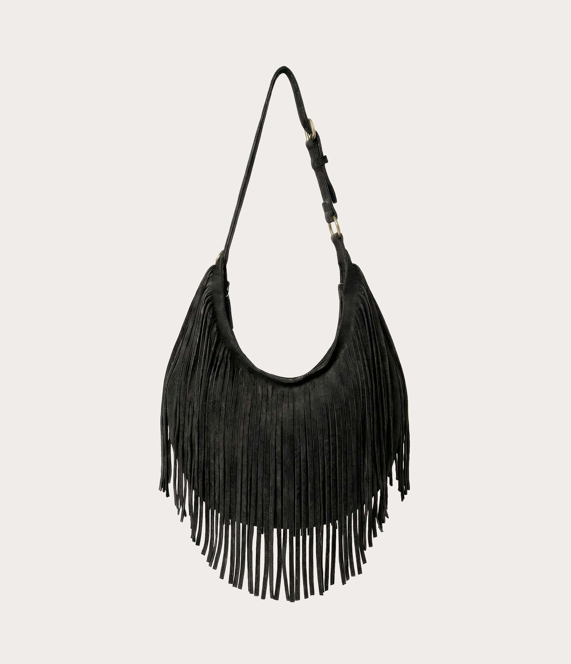 sac franges, sac à main franges, sac à franges en cuir, sac en cuir noir, sac franges noir, sac en daim noir, sac en daim, sac velours noir, sac noir velours, sac femme
