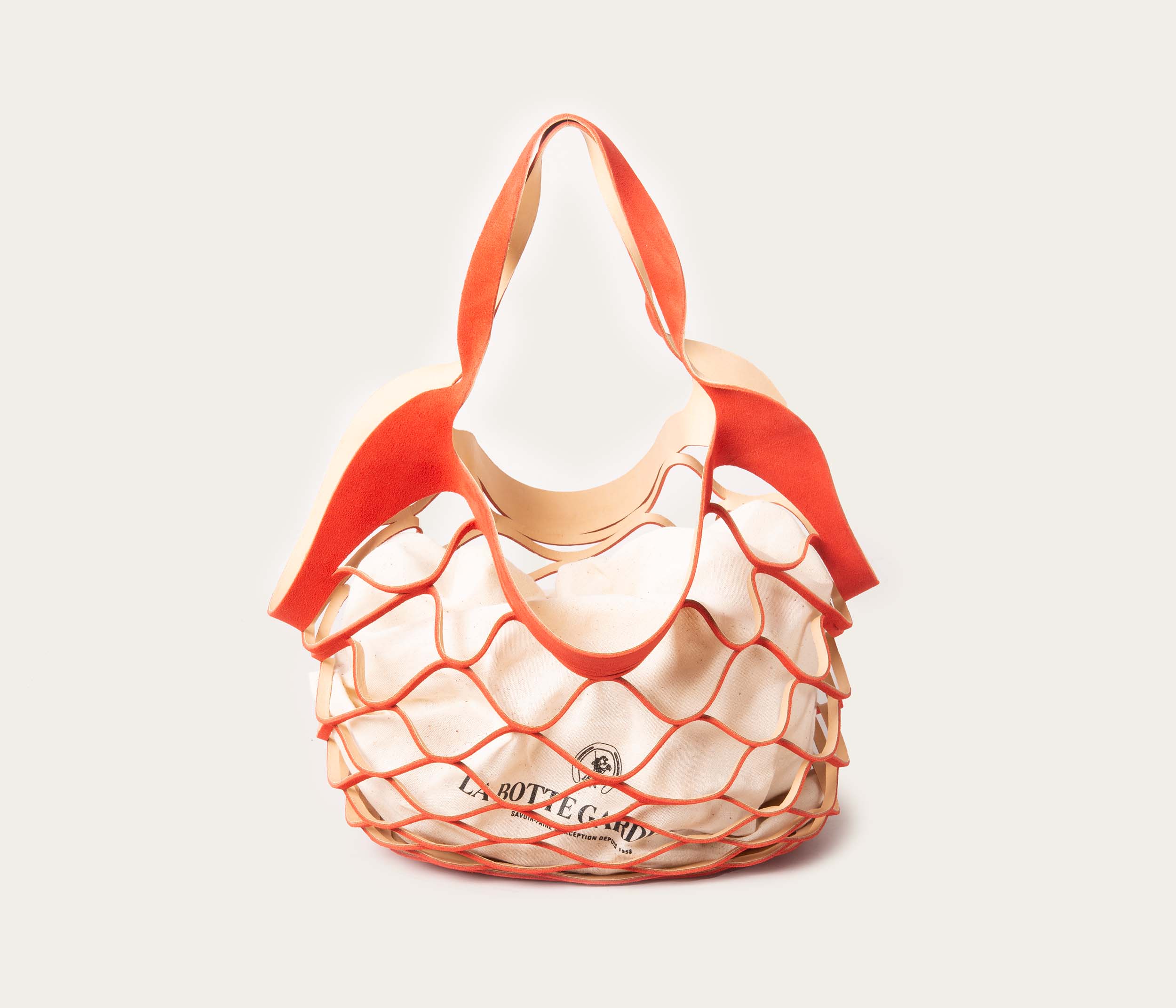 Sac Filet Velours Corail  - Prix Doux