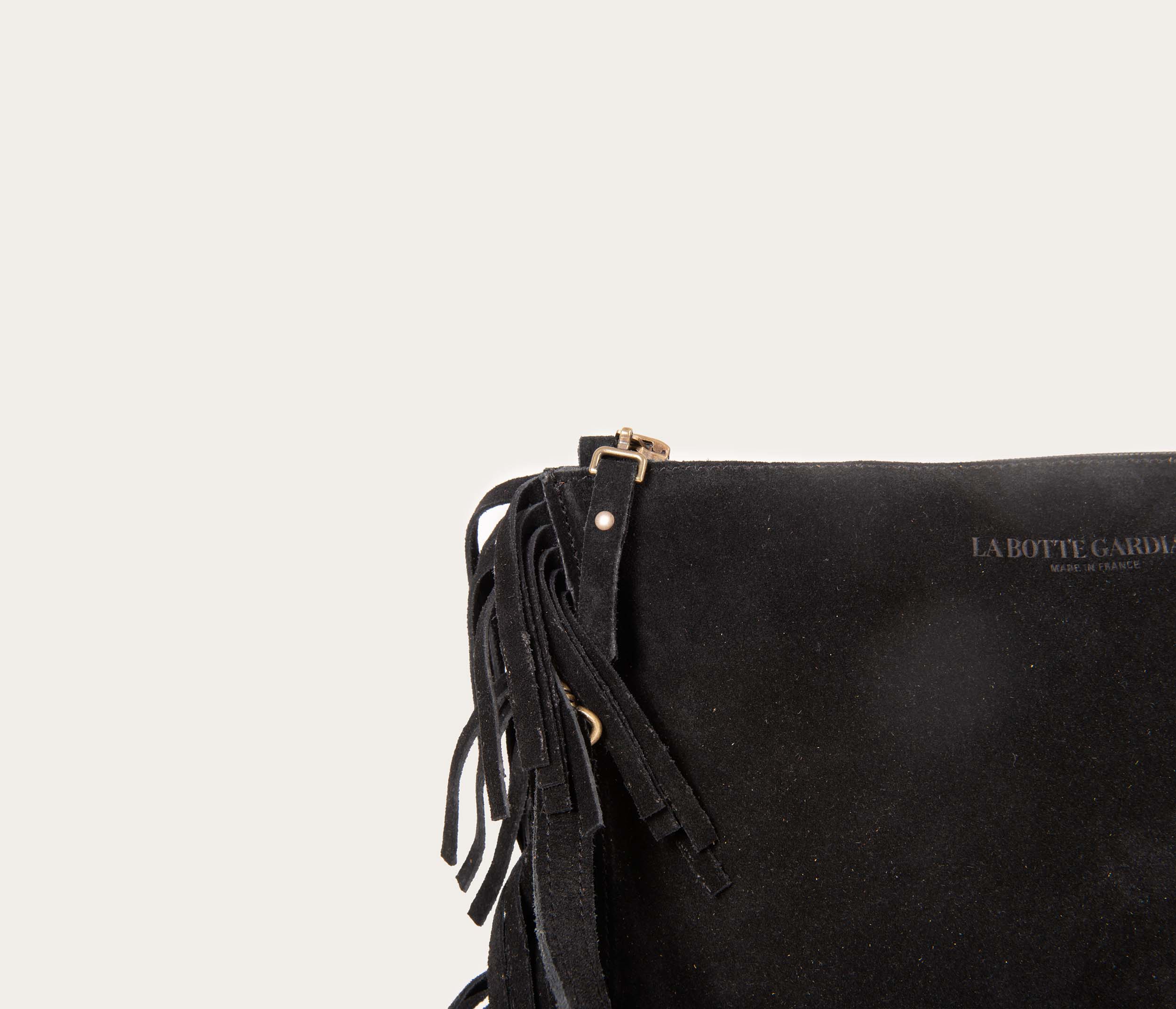 Sac Flo Velours Charbon