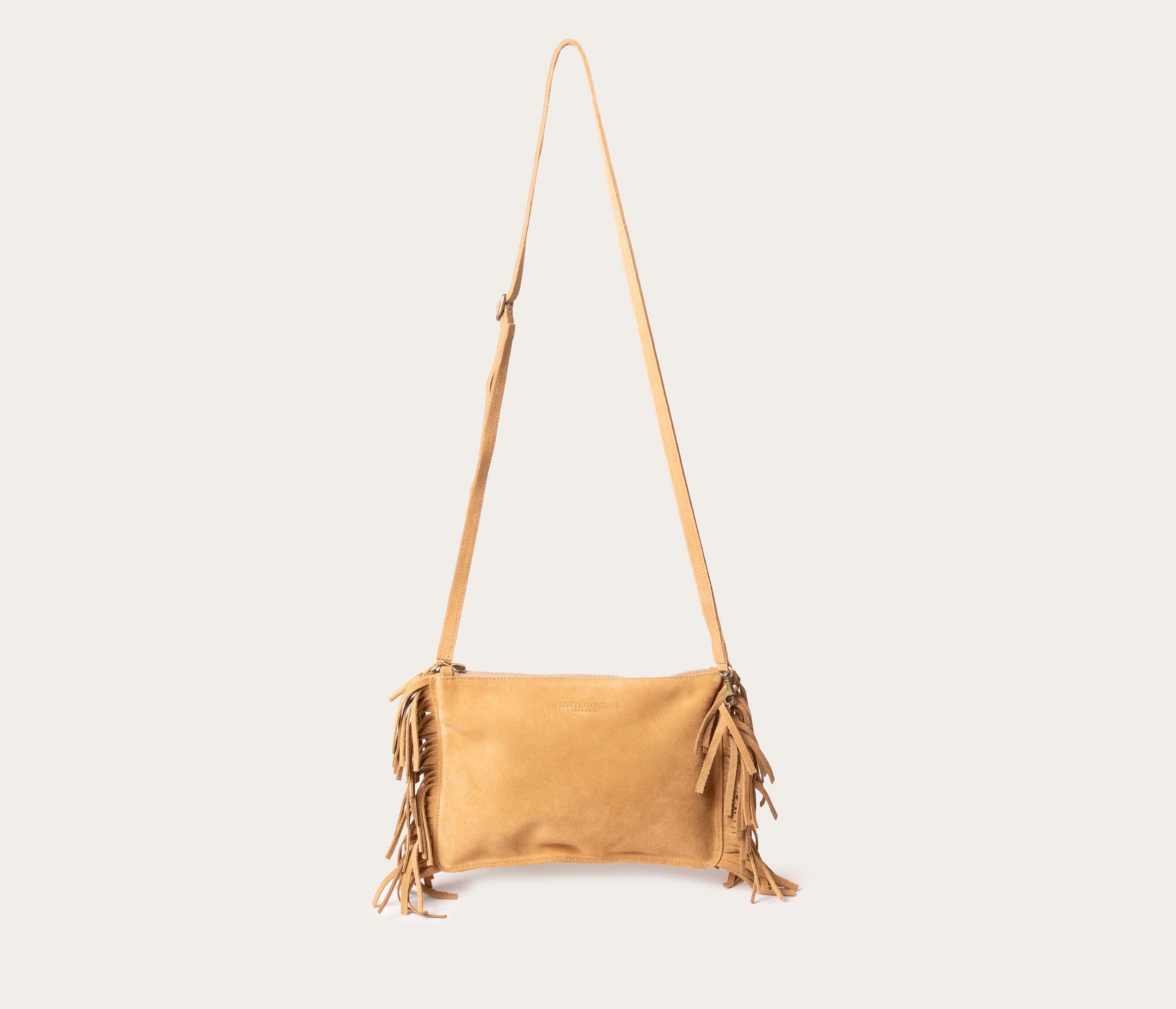 Sac Flo Velours Havane