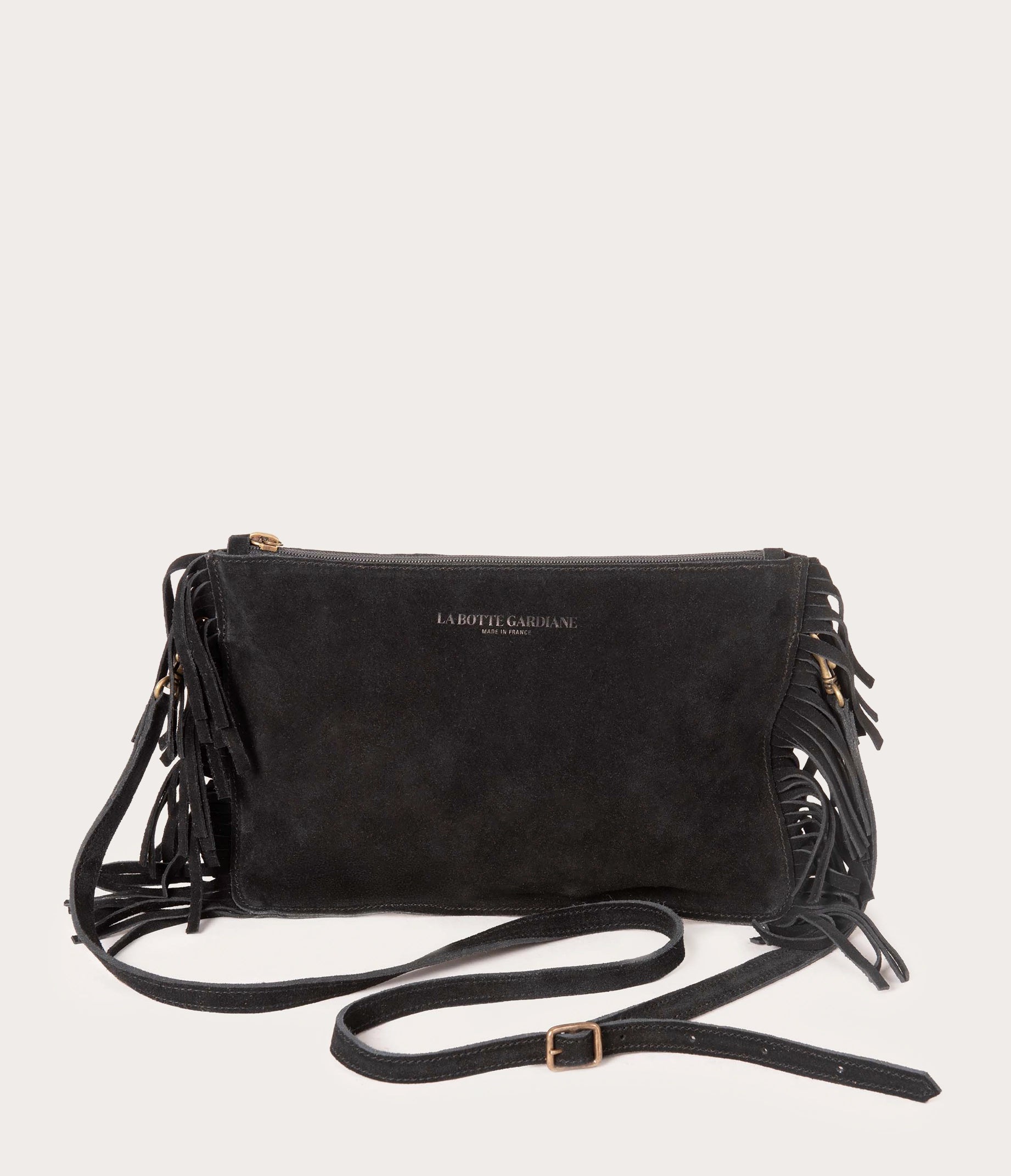 Sac Flo Velours Charbon