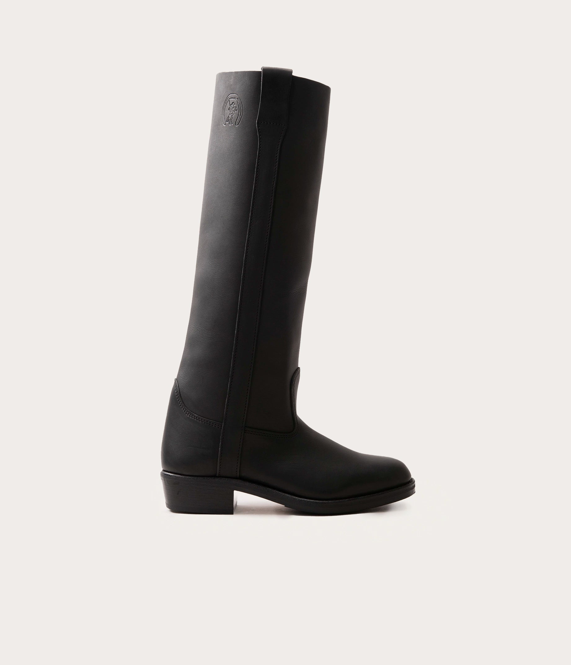 gardian, camarguaise, botte haute, bottes, hight boots, bottes hautes, botte haute noir, botte en cuir noir, botte de qualité, botte française, artisanat français, fabrication française, fabriquant de botte, camargue, Camargues , gardian haute la botte gardiane