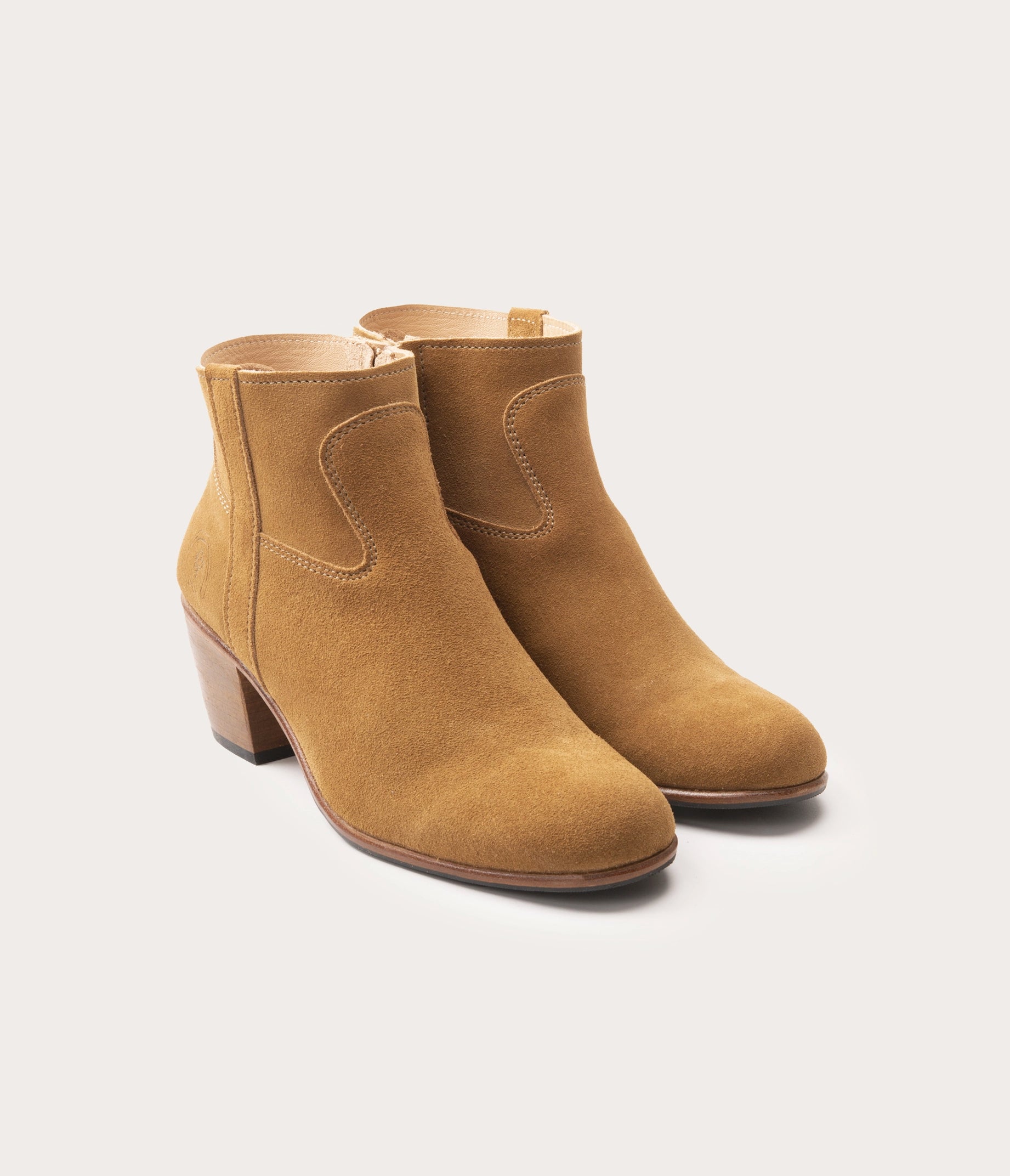 Gil Havana Velvet Bootie