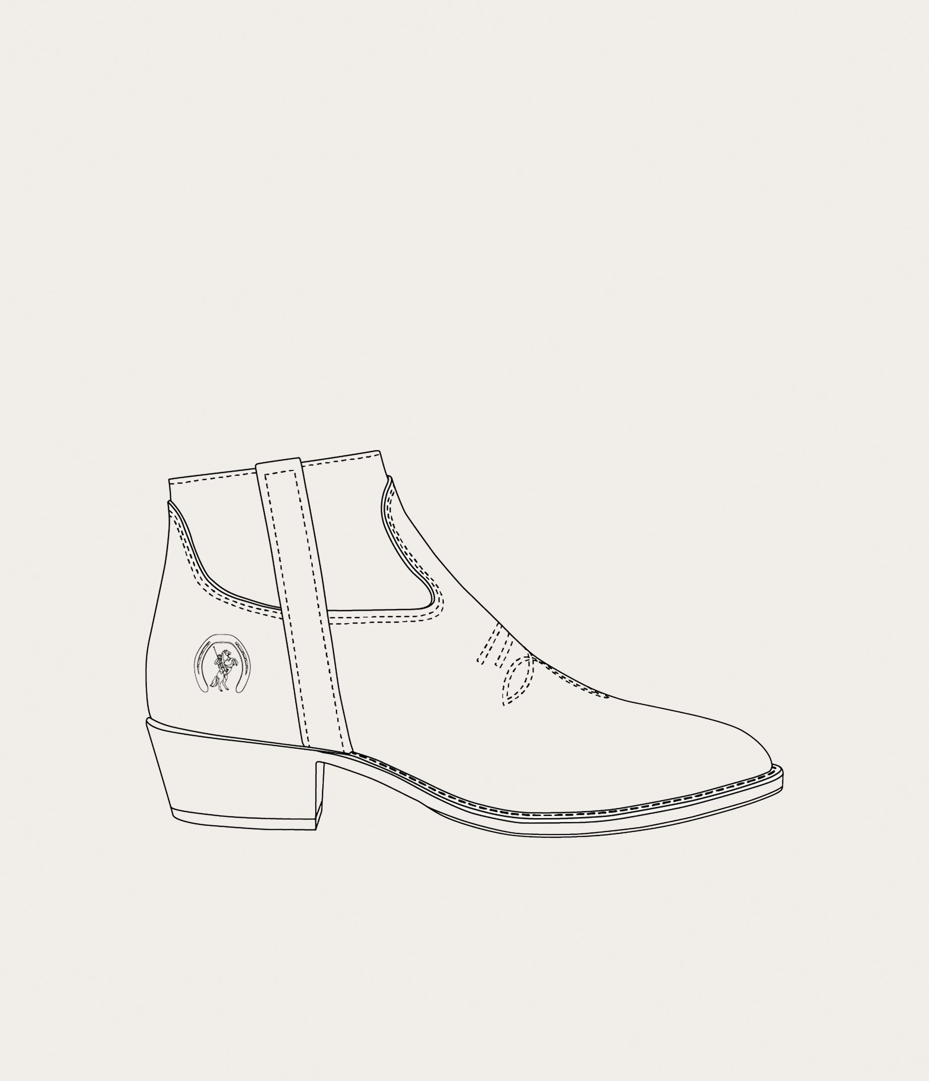 Gil Tiag Bottine Personnalisable - Archive