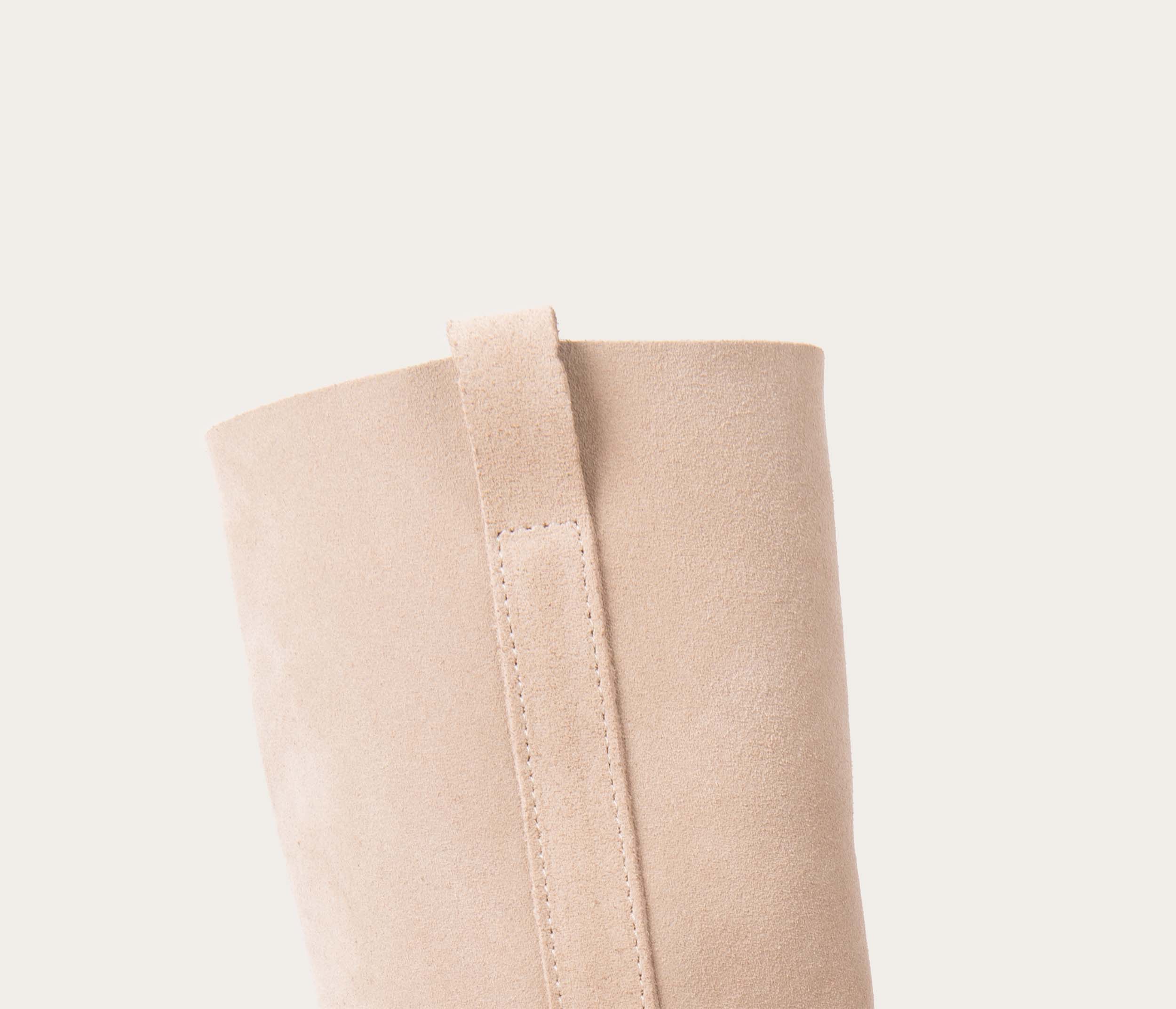 Jasmine Beige Suede Boot