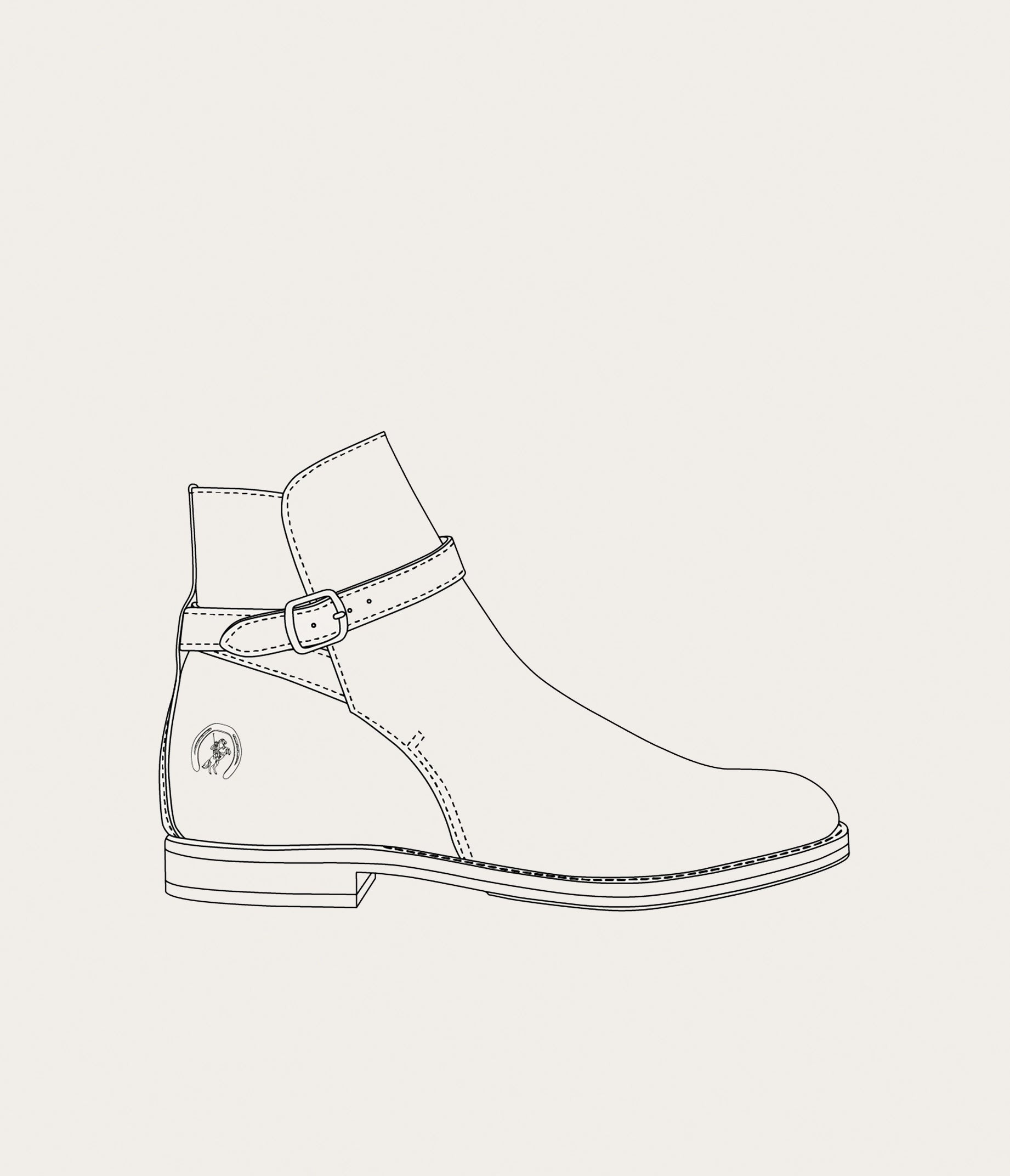 Jodhpur Bottine Personnalisable
