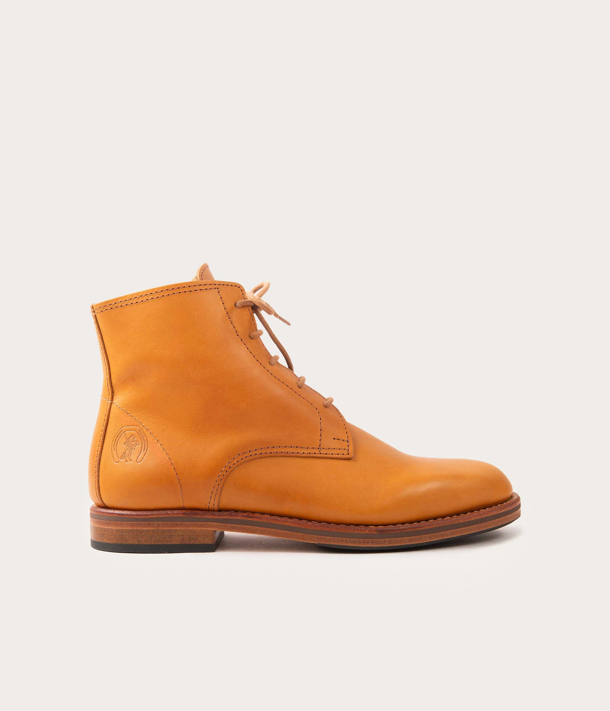 Jules Men's Lace-up Ankle Boots Tan