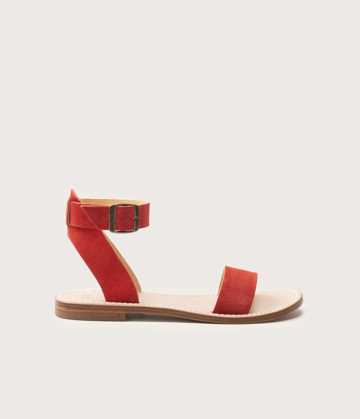 Mage Sandale Femme Corail - Prix Doux