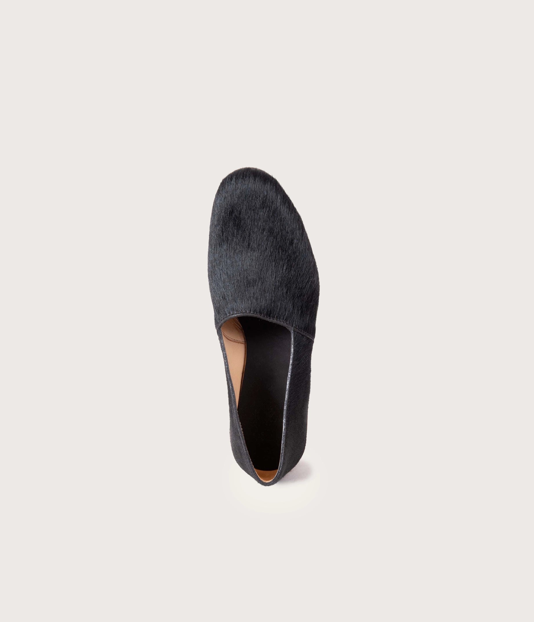Maury Mocassin Poils Noir