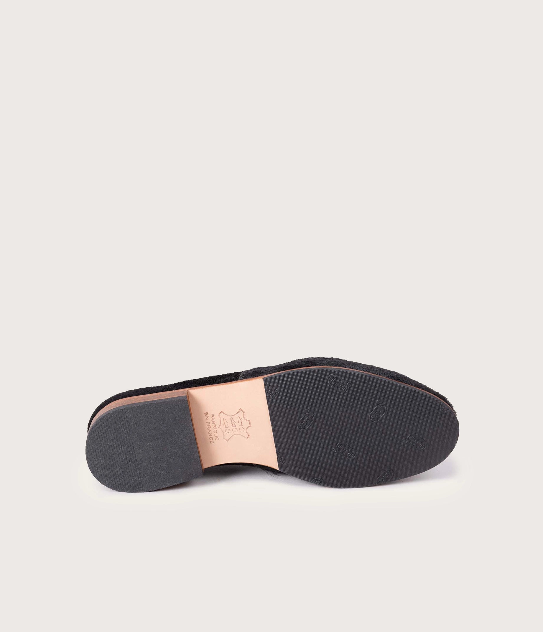 Maury Mocassin Poils Noir