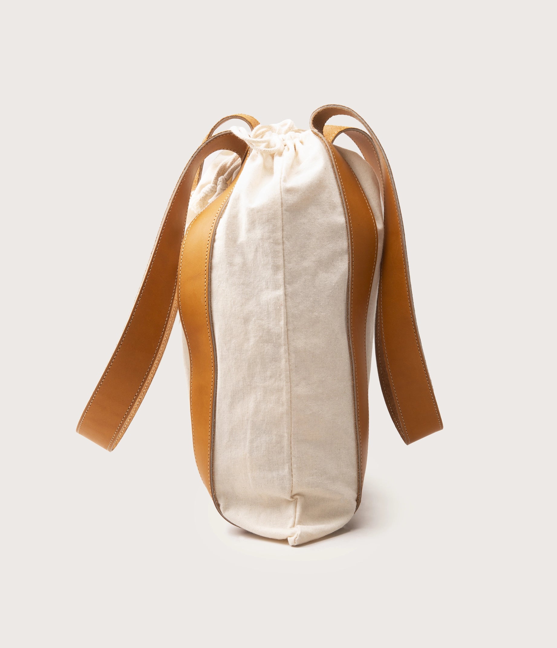 Cotton & Oak Leather Tote Bag