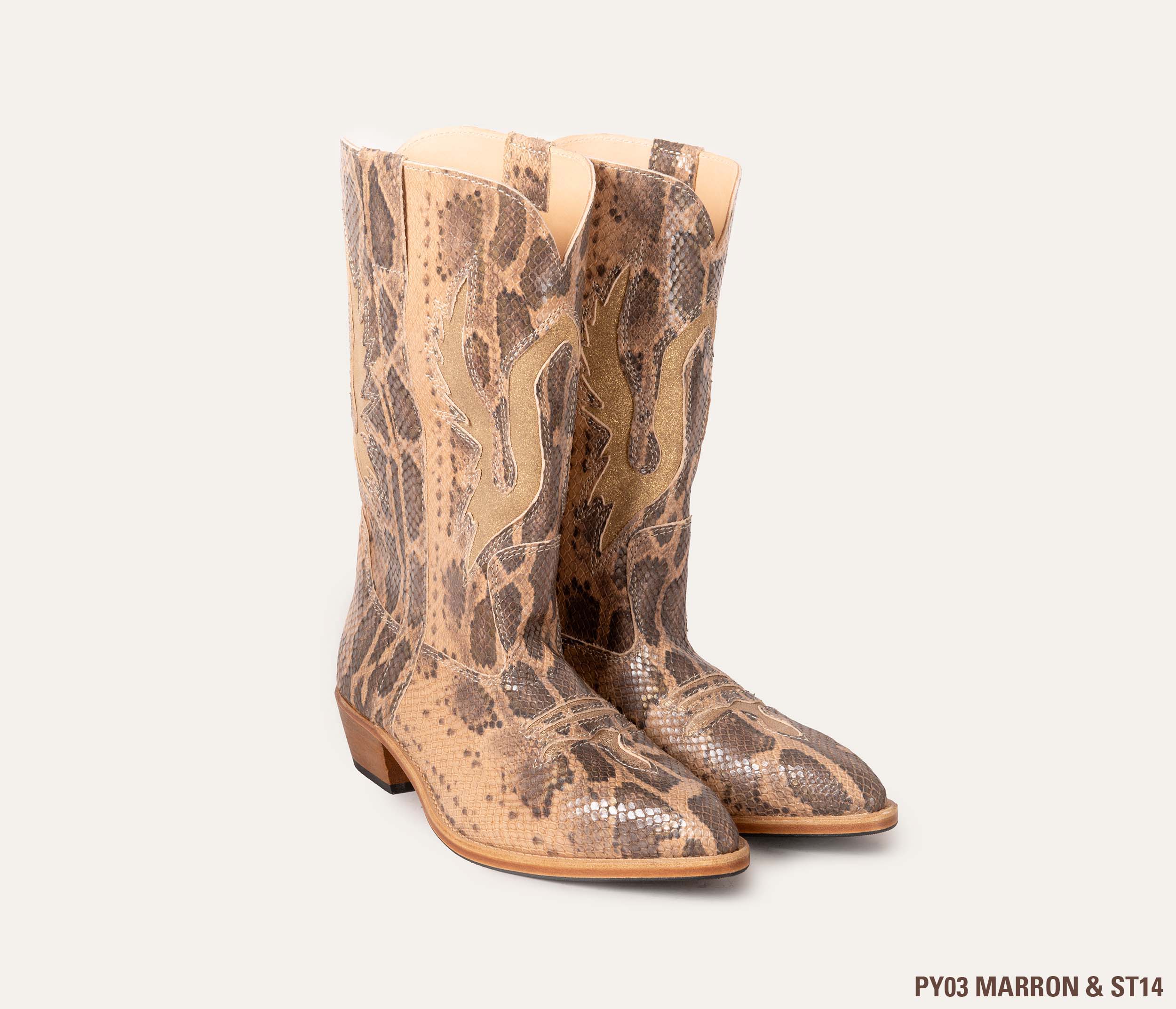 Santiago Custom Inlay Boot