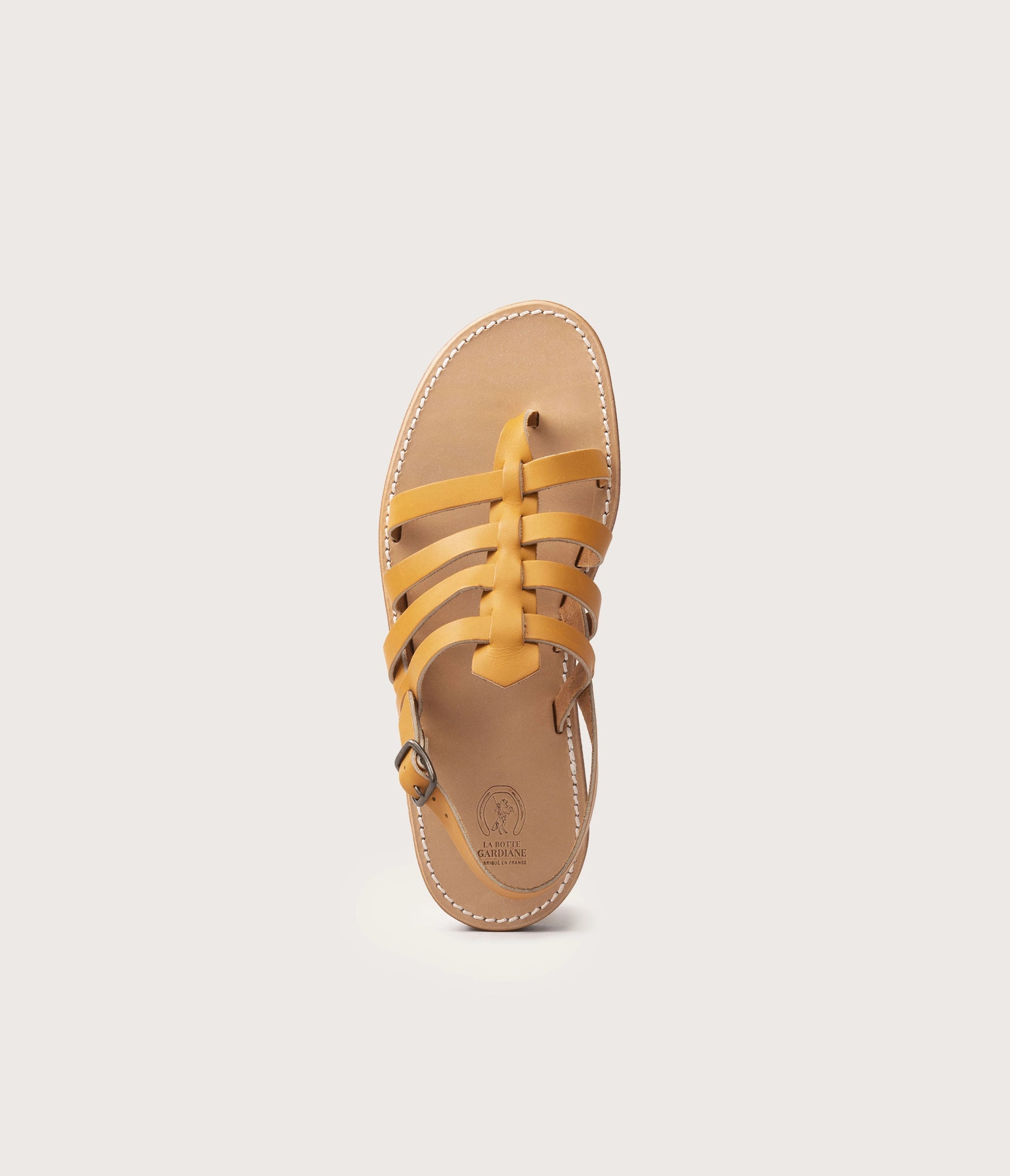 Tropéziennes Sandale Homme Naturel