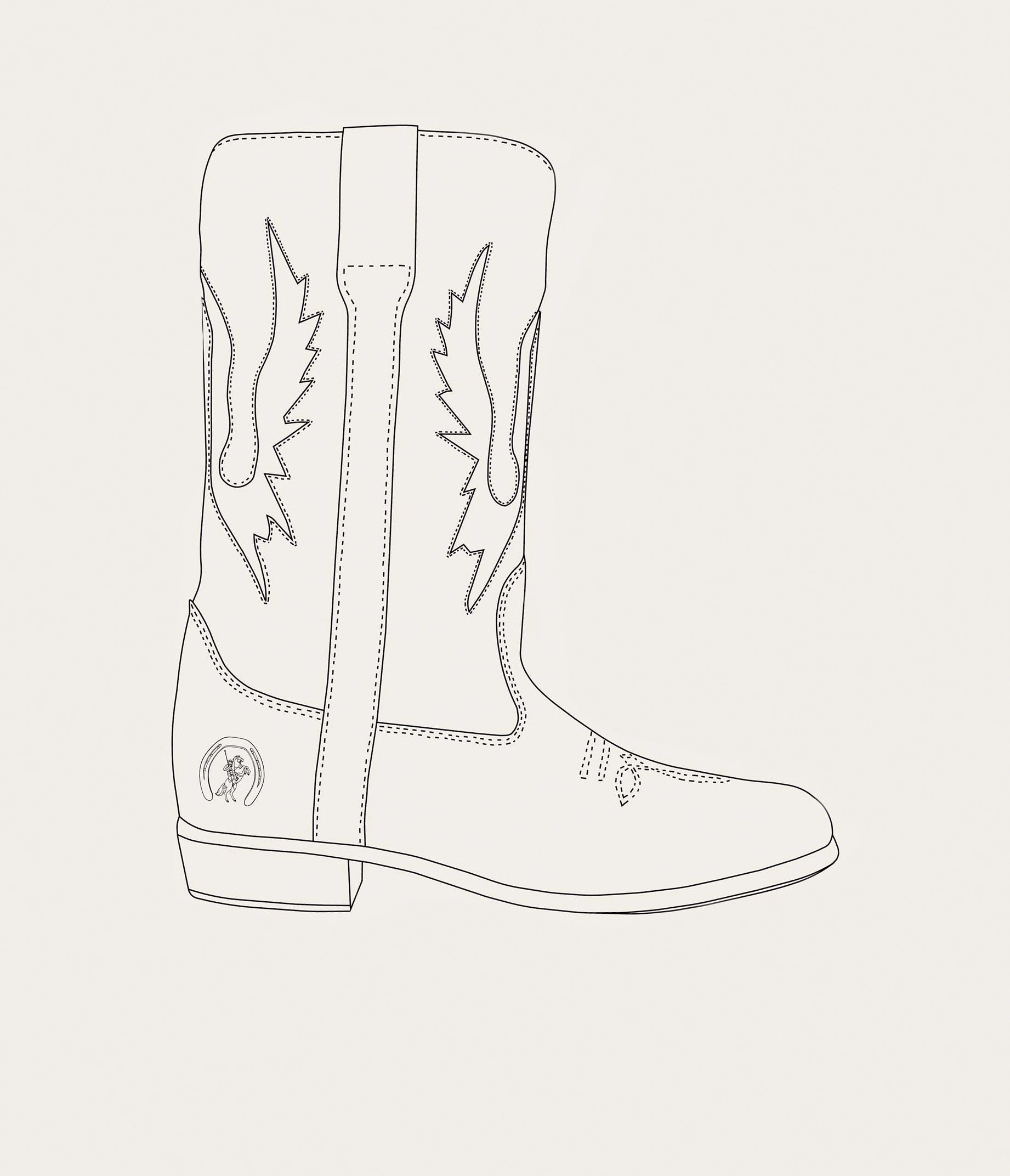 Santiago Boots Personalized 