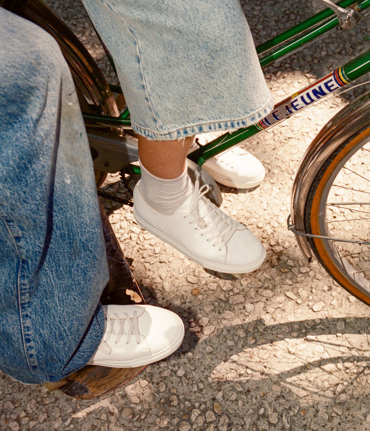 Baskets Souple Blanc