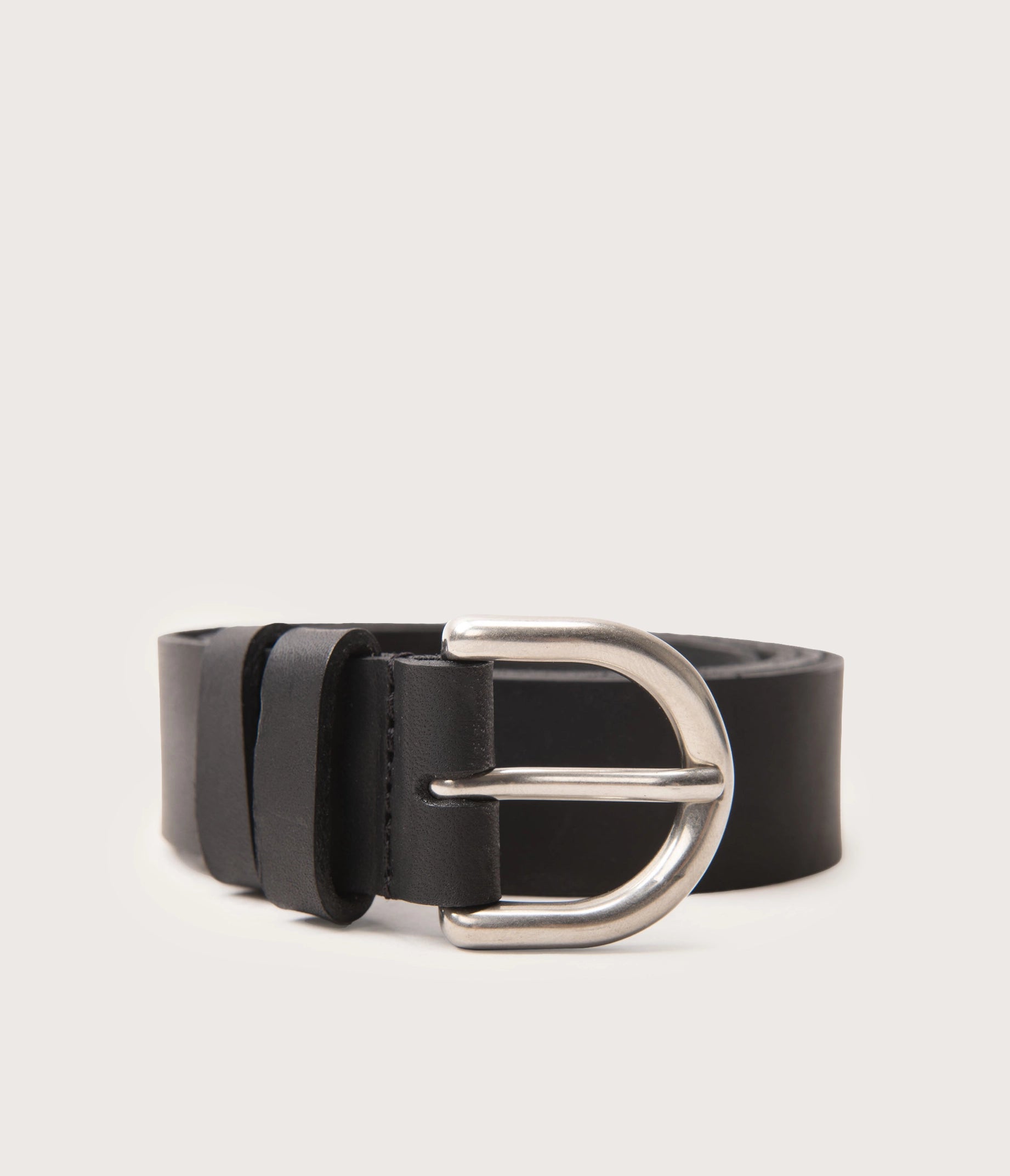 ceinture 25mm noire, ceinture en cuir noir, ceinture noire camarguaise 25mm, ceinture noire en cuir made in france, ceinture artisanale noire 25mm, la botte gardiane petite ceinture artisanale