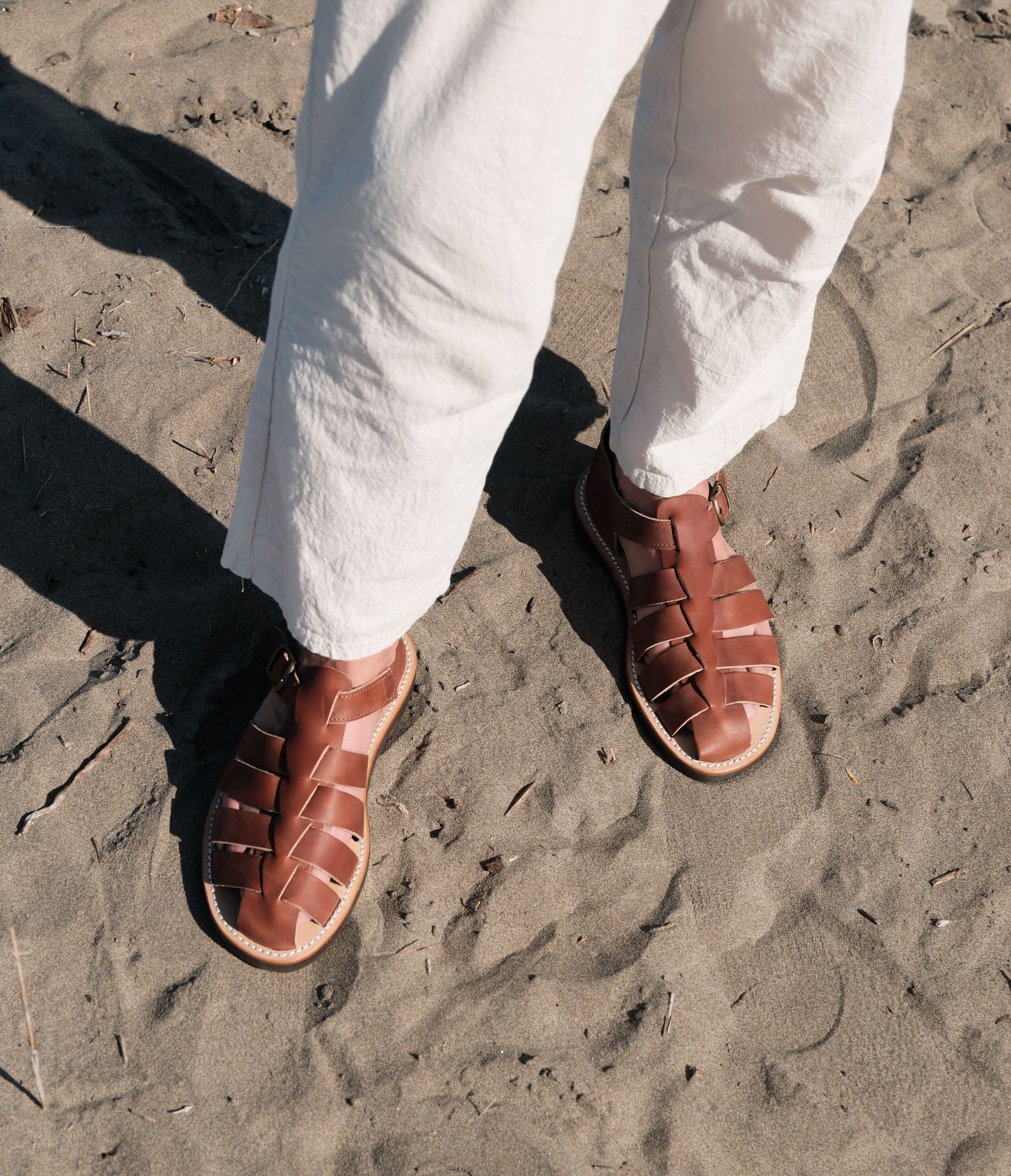 Geronimo Men's Brown Sandal