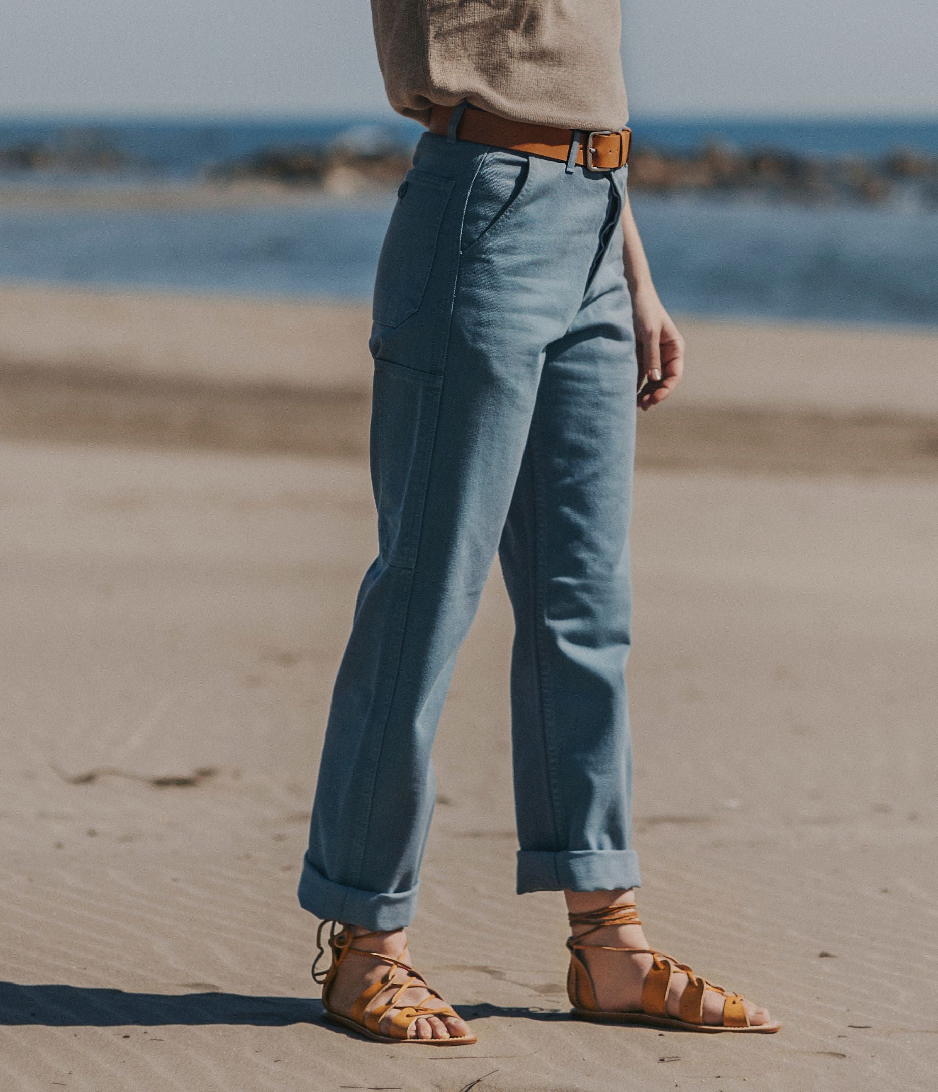 Nadège Natural Sandal