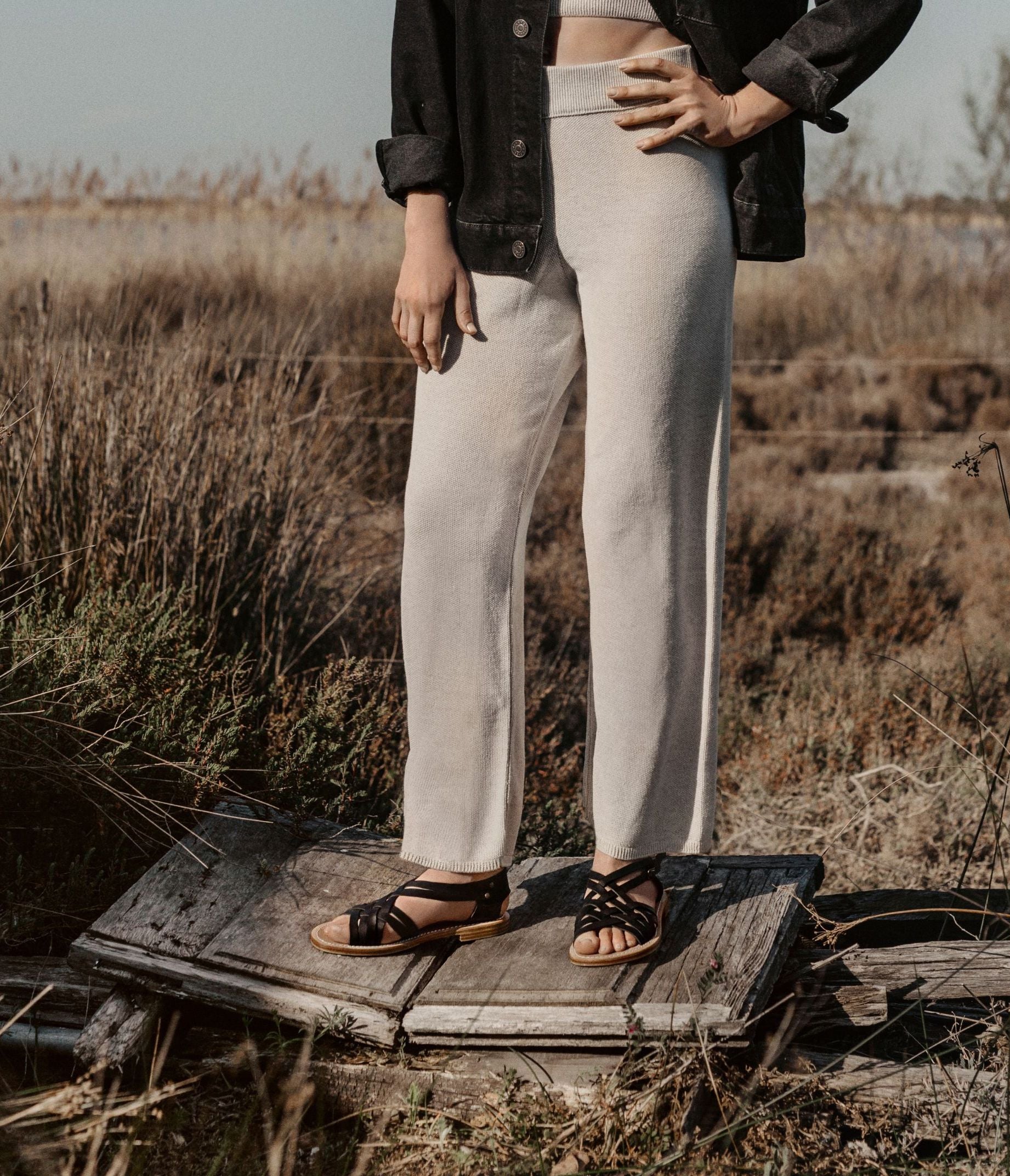 Annabel Sandale femme Ebène