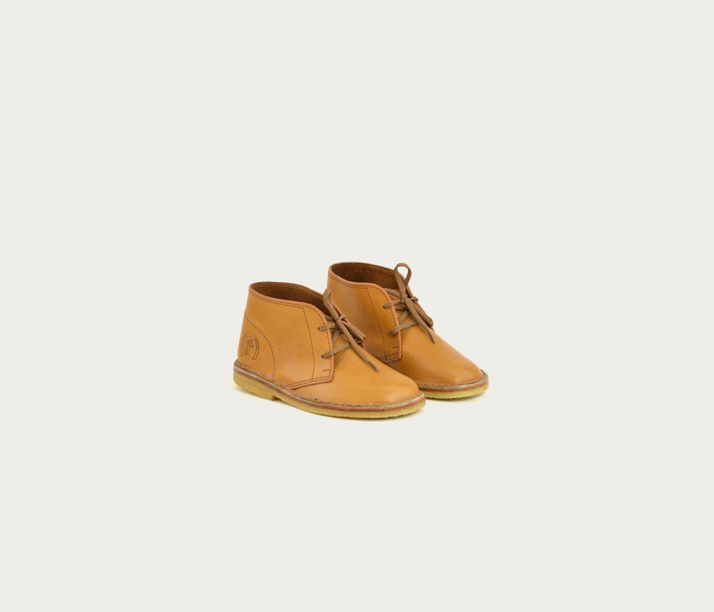 Camargue desert boots enfant en cuir naturel