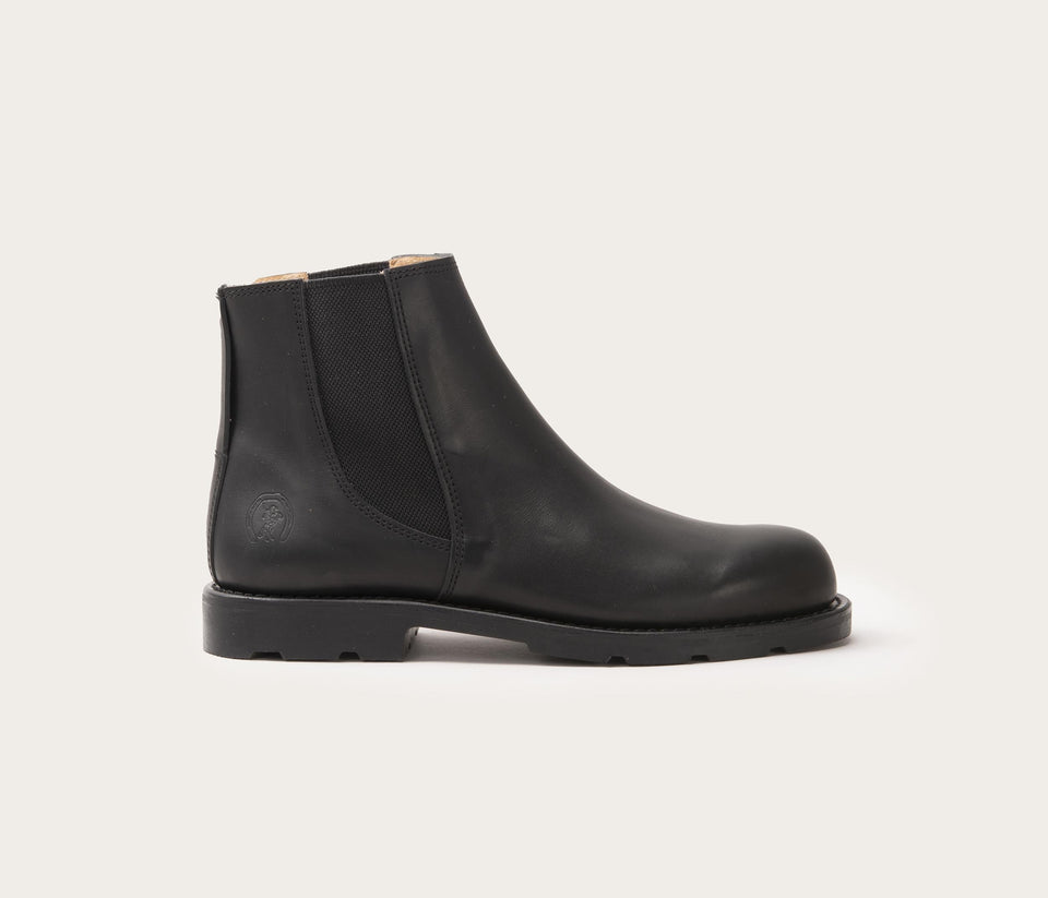 boots camarguaise noires - boots camarguaises en cuir noir homme è- boots fabriquée en camargue - boots en cuir gras noir homme - bottine homme en cuir noir - bottine en cuir noir homme - bottine pour home en cuir noir gras - la botte gardaine bottine noire 