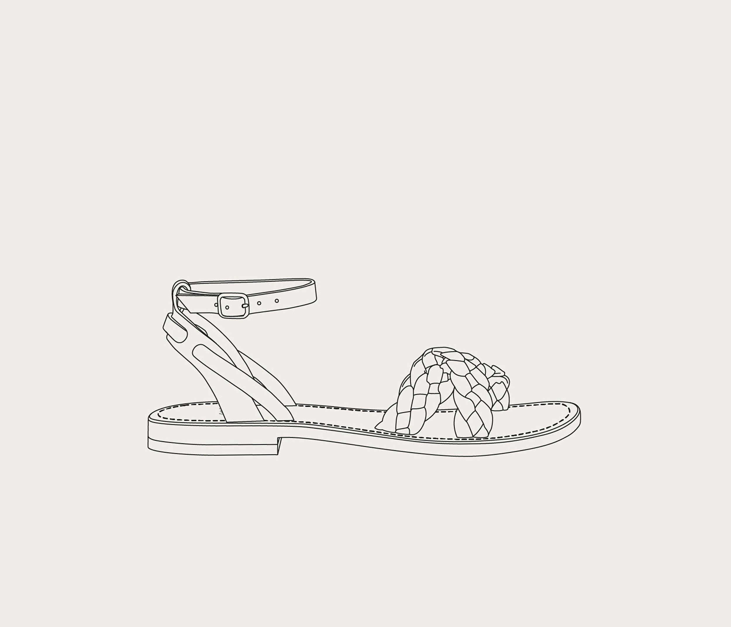Criss Cross Customizable Sandal - Archive
