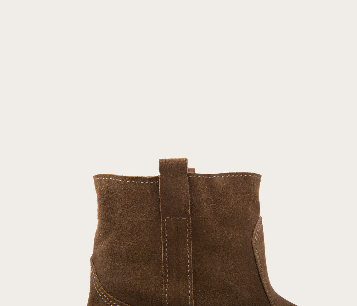 Elsa Bottine Velours Taupe - Prix Doux