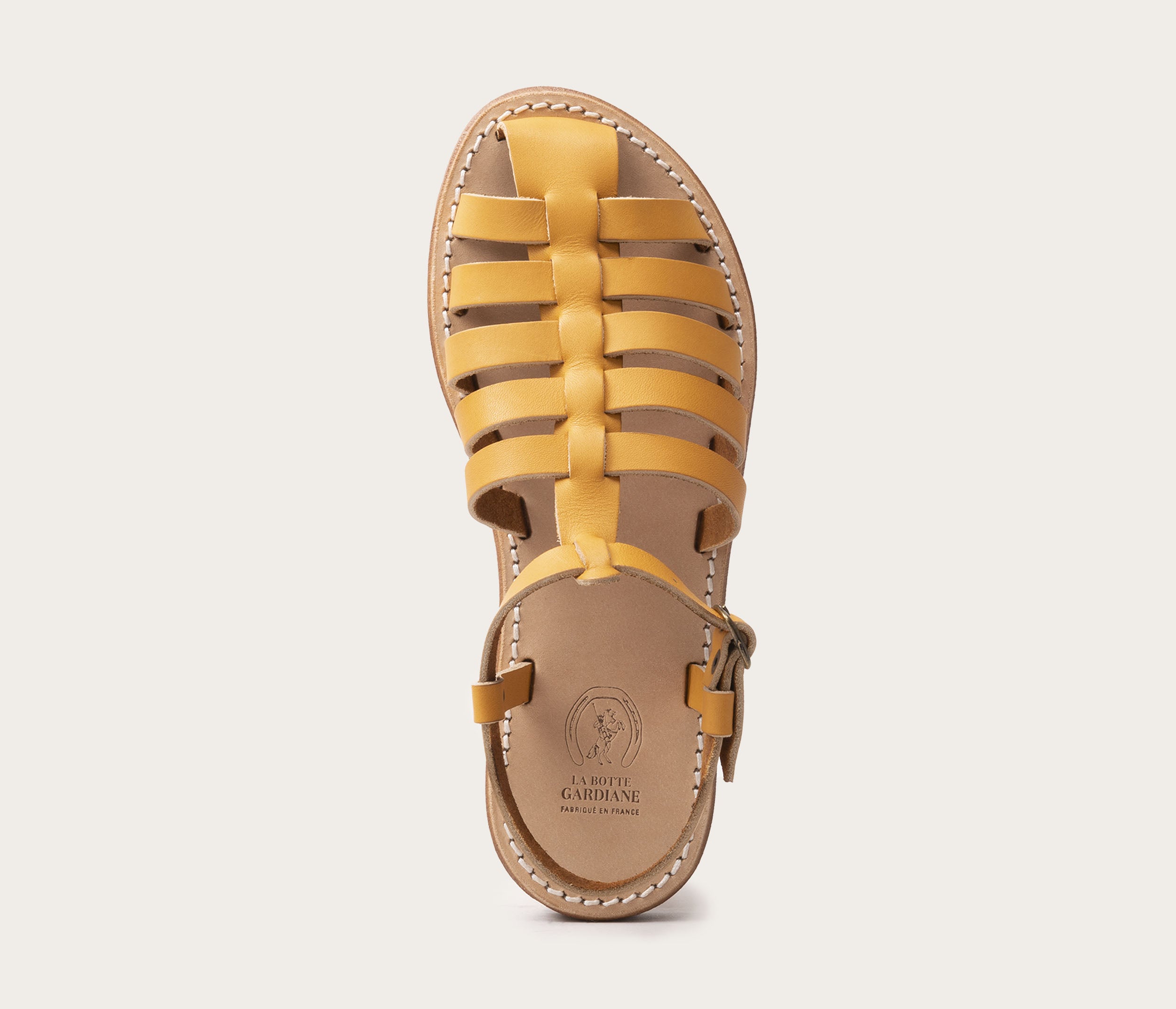 Fisherman sandale femme Naturel