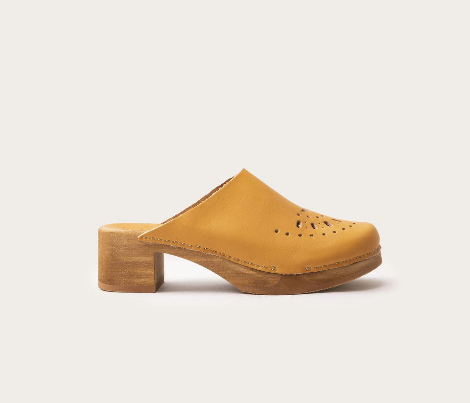 Sabots Femme cuir Naturel