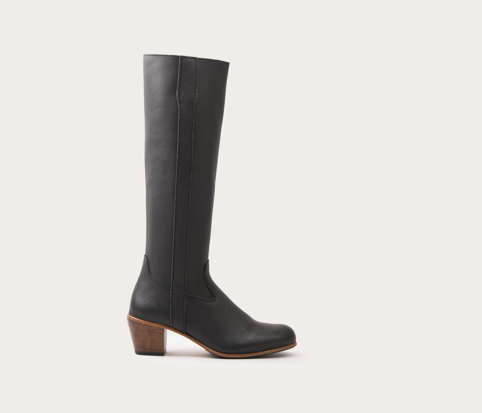 Sally Zip Souple Noir