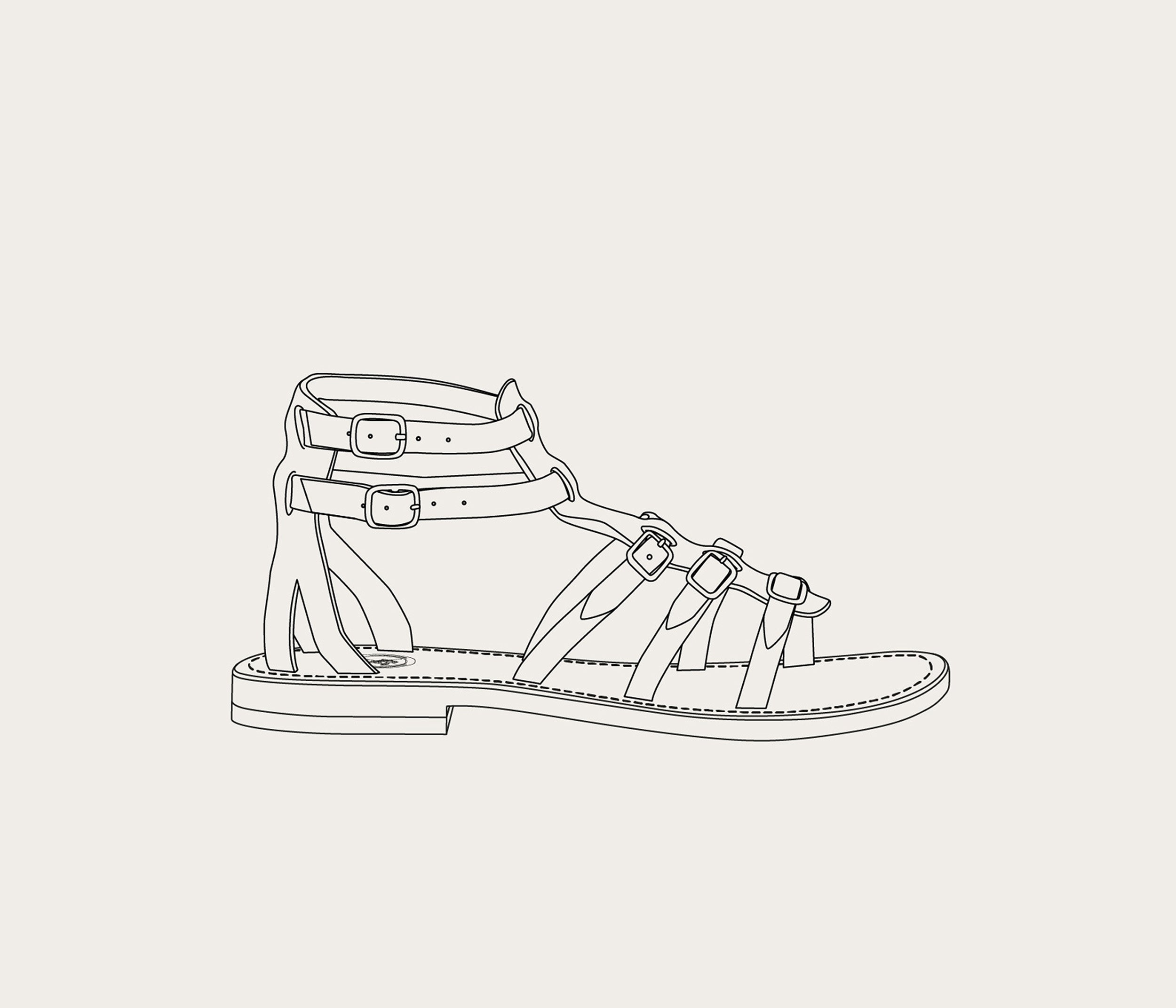 Sanary Customizable Sandal - Archive