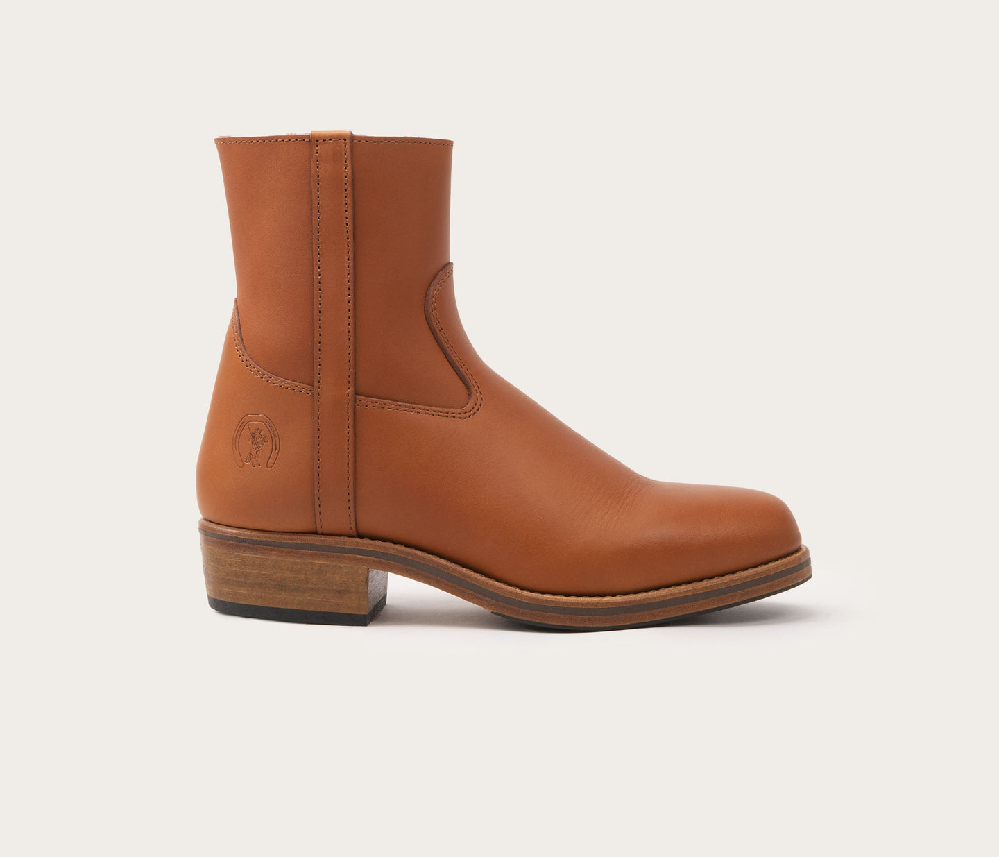 Bottine Jodhpur en cuir gras suportlo noir pour homme style Camargue La Botte Gardiane